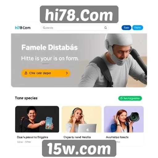 Interface do usuário do hi78.Com recebe atualizações significativas